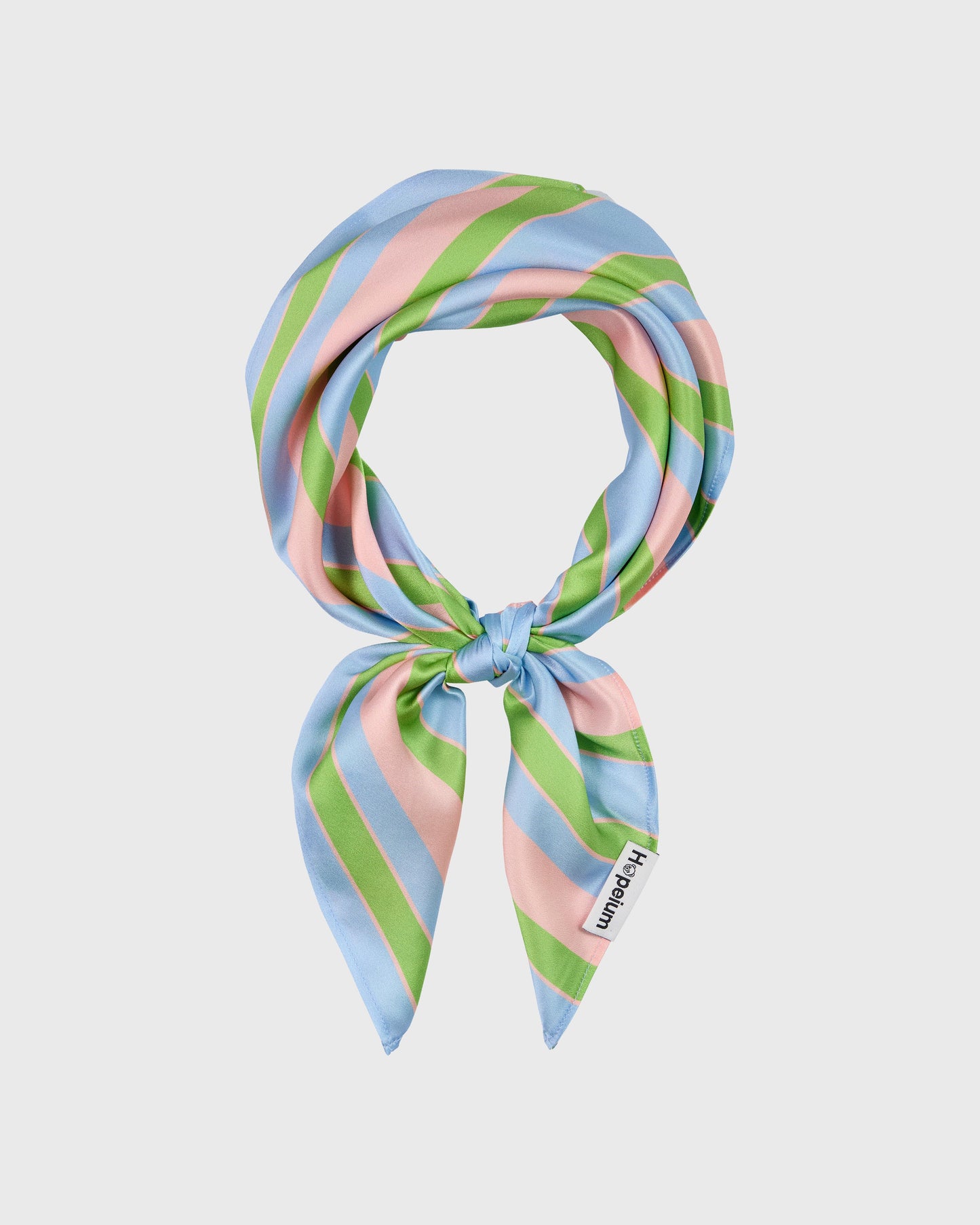 SILK SCARF PRINTED STRIPE | Stripe