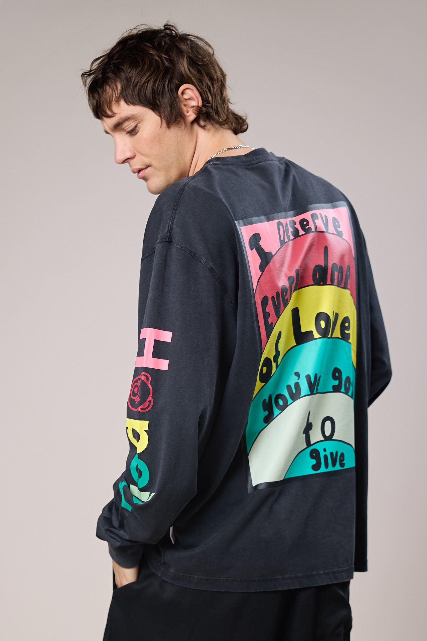 Deserve Print Longsleeve