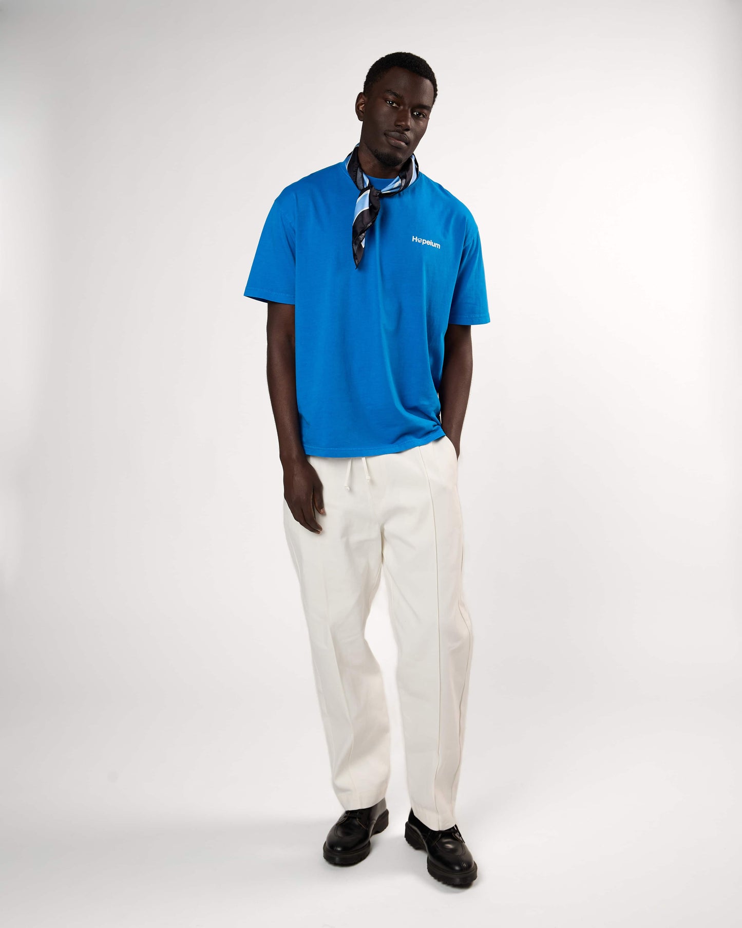 LOGO TEE COBALT