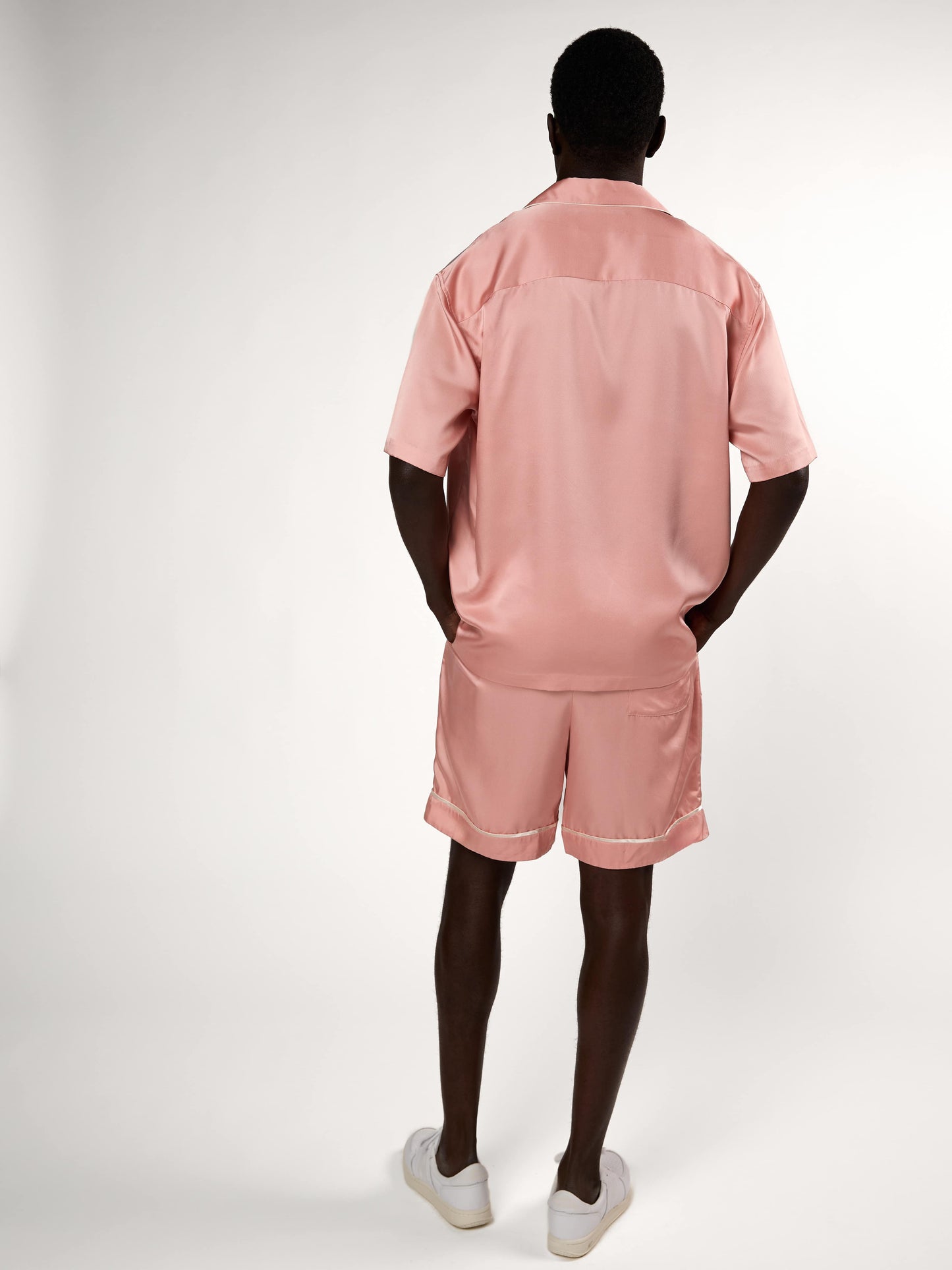 SILK SHORT | Pink