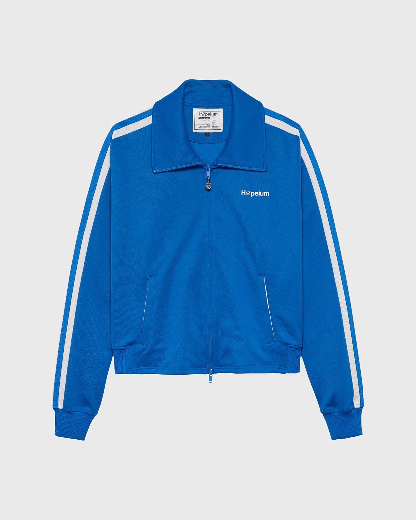 TRACK JACKET IN COBALT